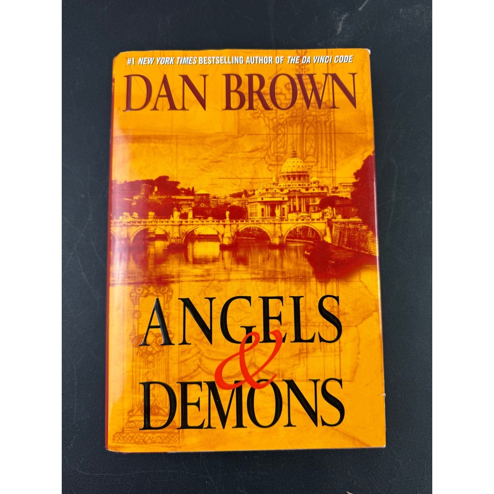 Angels & Demons Dan Brown Hardcover First Atria Edition 2003 Robert Langdon